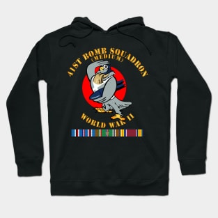 41st Bombardment Squadron - WWII w EUR SVC Hoodie